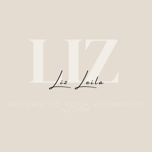 Original Liz Leila LZ handwritten logo